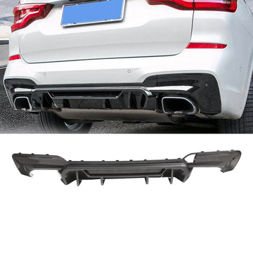 Rear Diffuser For 2018-2021 BMW G01 X3 M-Sport M40i Rear Bumper Lip Carbon Fibre Look
